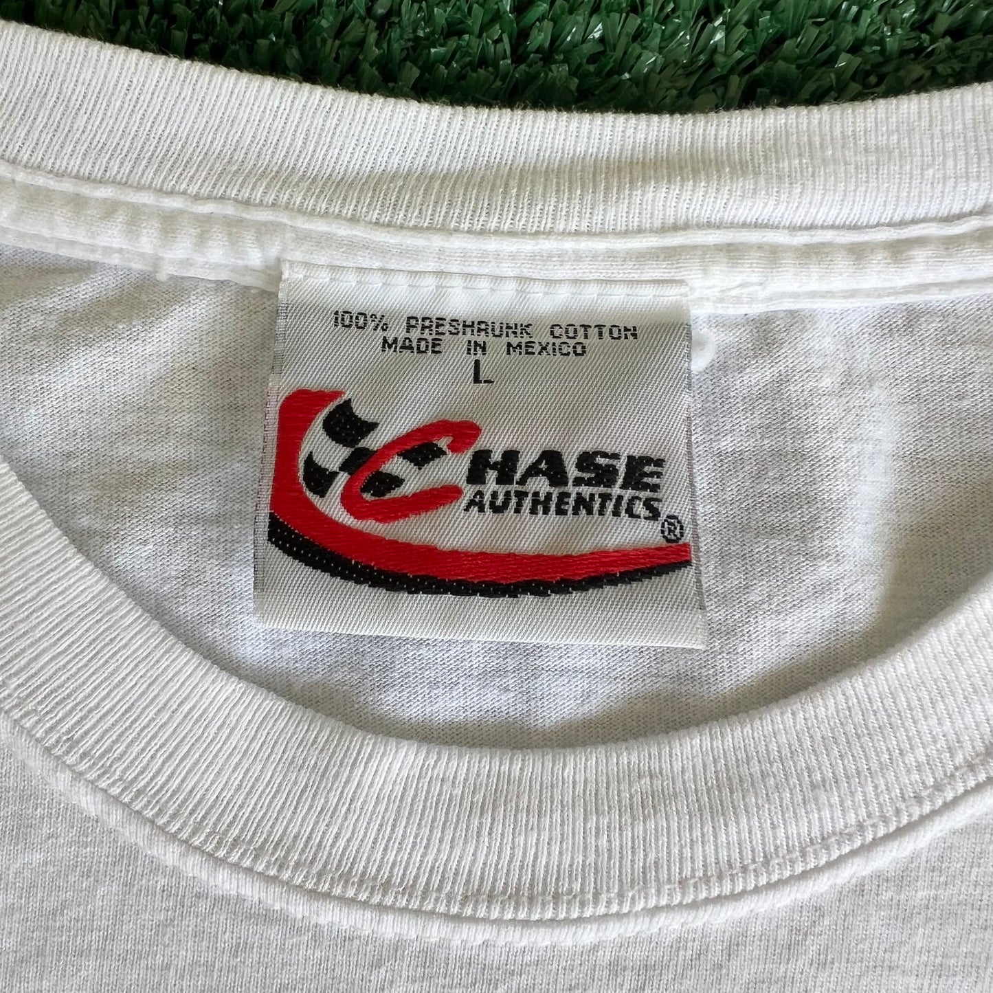 2004 Chase Nascar Elliot Sadler M&Ms White T-Shirt Signed - XL