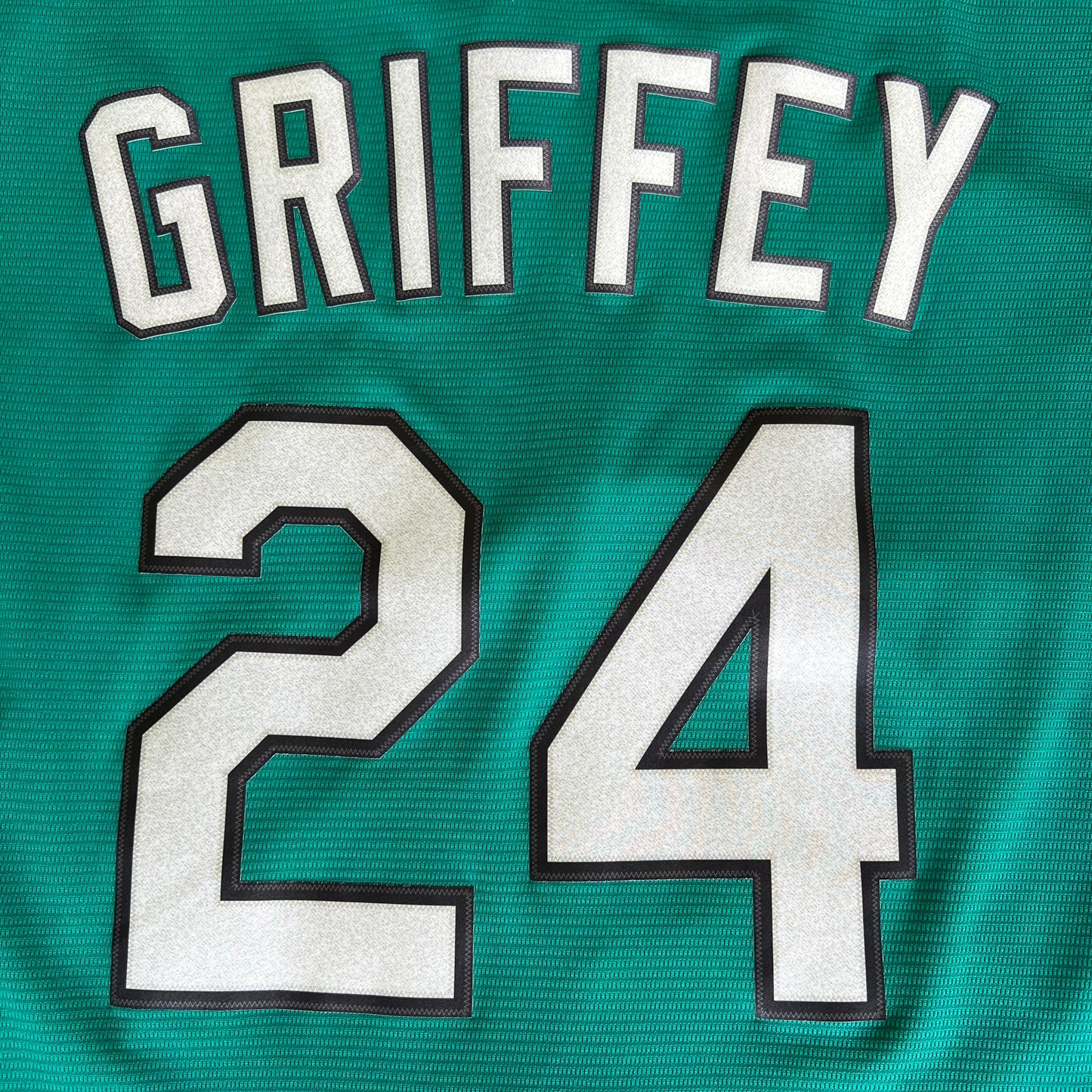 Nike MLB Seattle Mariners Ken Griffey Jr. #24 Teal Baseball Jersey - Large