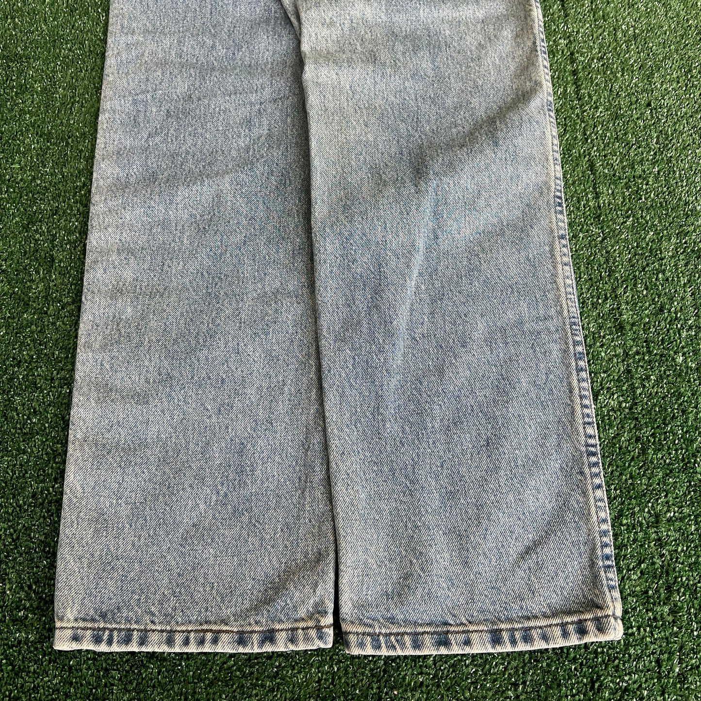 NWT Y2K Harley-Davidson Straight Leg Light Wash Blue Jeans - 30x32"