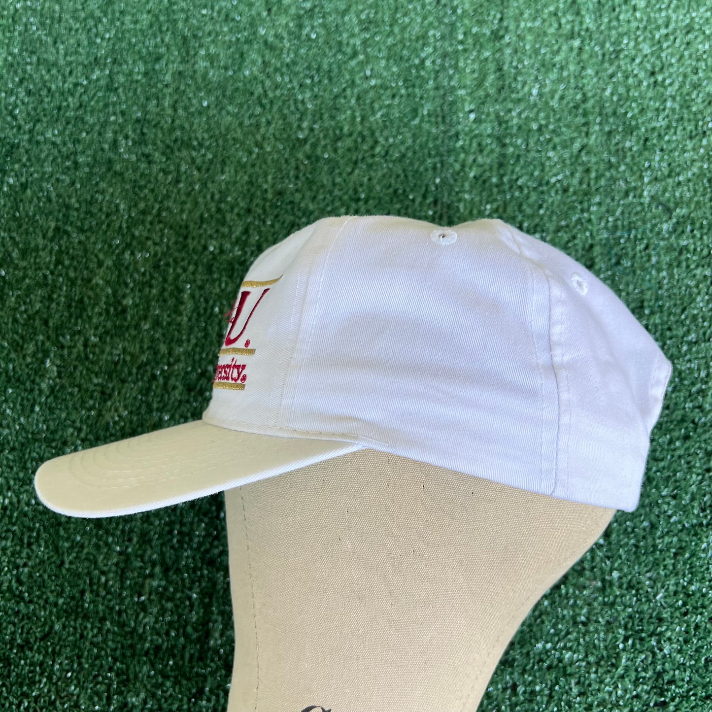 90s The Game Florida State Seminoles FSU The Bar White Snapback Hat