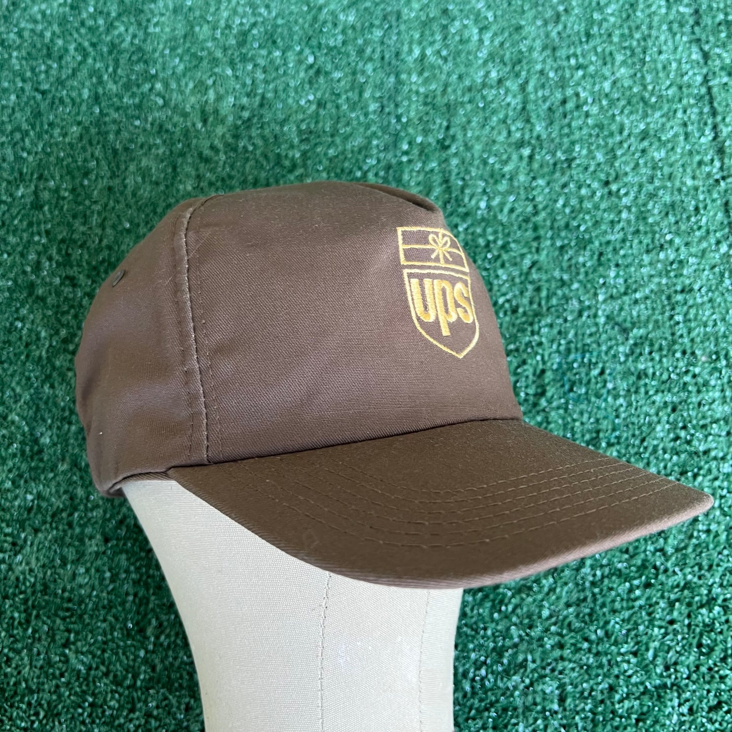 90s UPS Holiday Edition Brown Snapback Hat