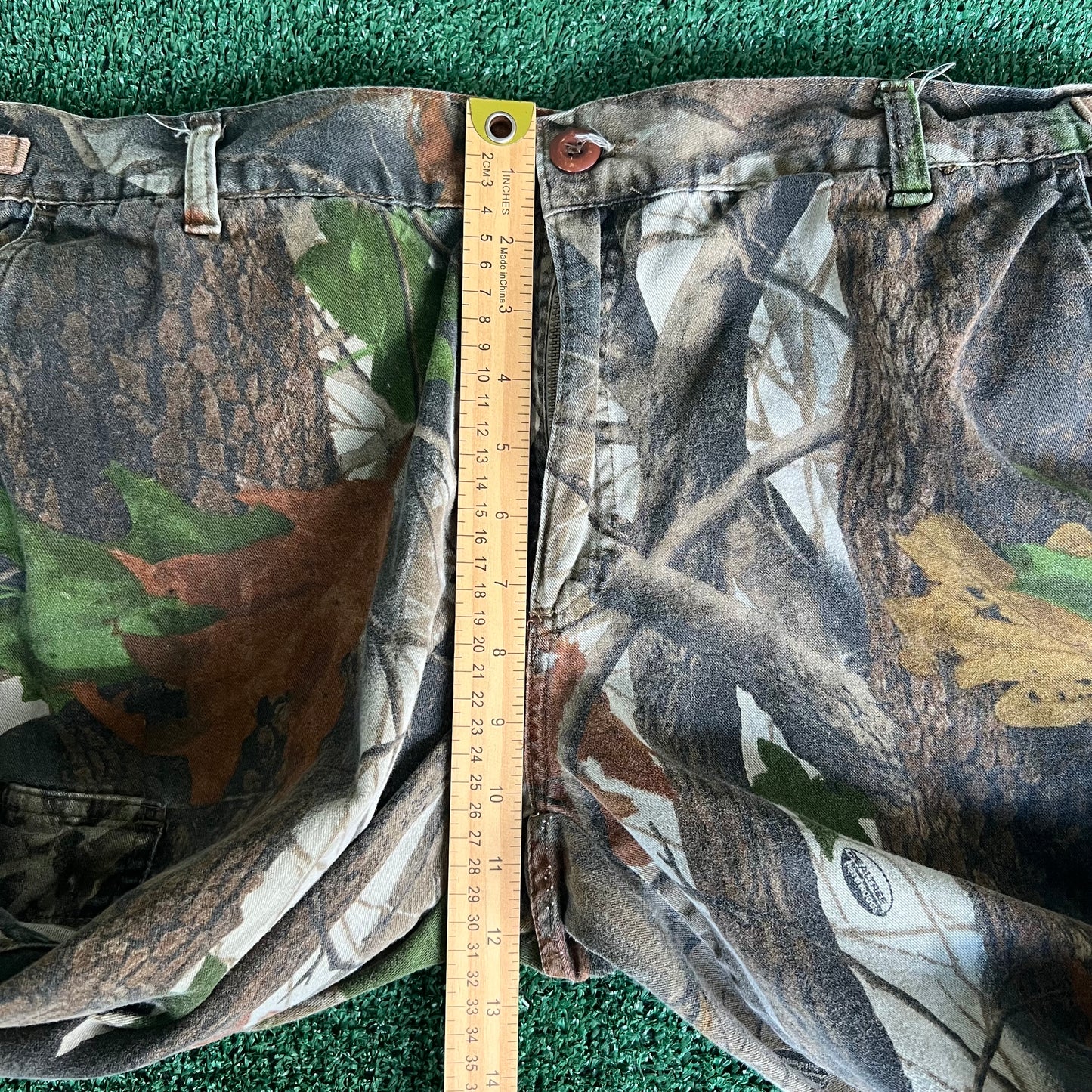 90s Ranger Realtree Hardwood Camouflage Straight Cargo Pants - Large 38x29