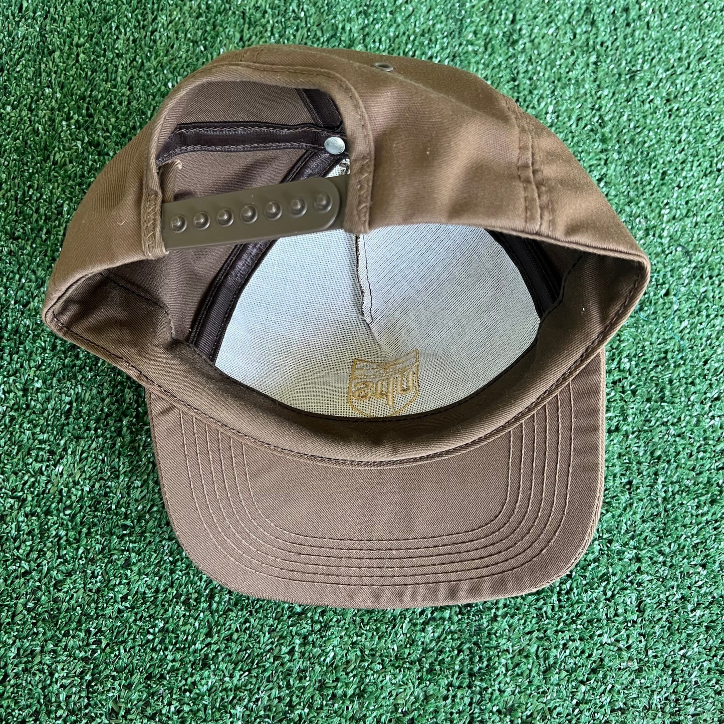 90s UPS Holiday Edition Brown Snapback Hat