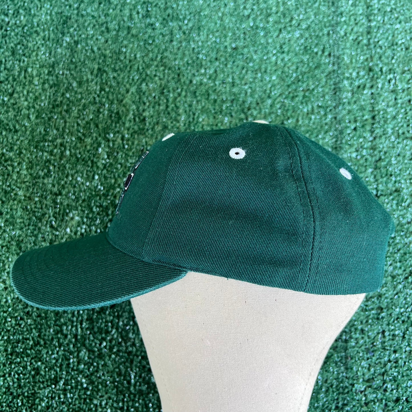 Y2K Puma Marshall Thundering Herd Dark Green Snapback Hat