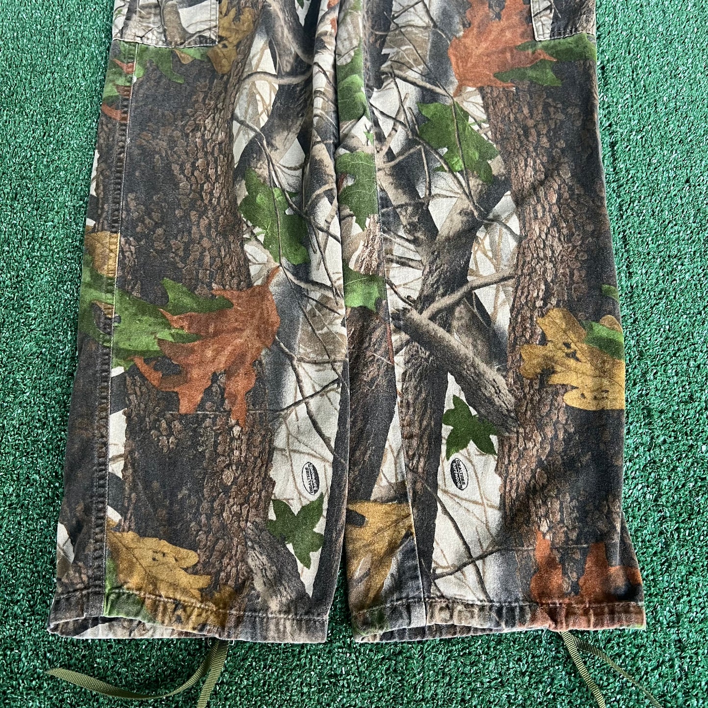 90s Ranger Realtree Hardwood Camouflage Straight Cargo Pants - Large 38x29