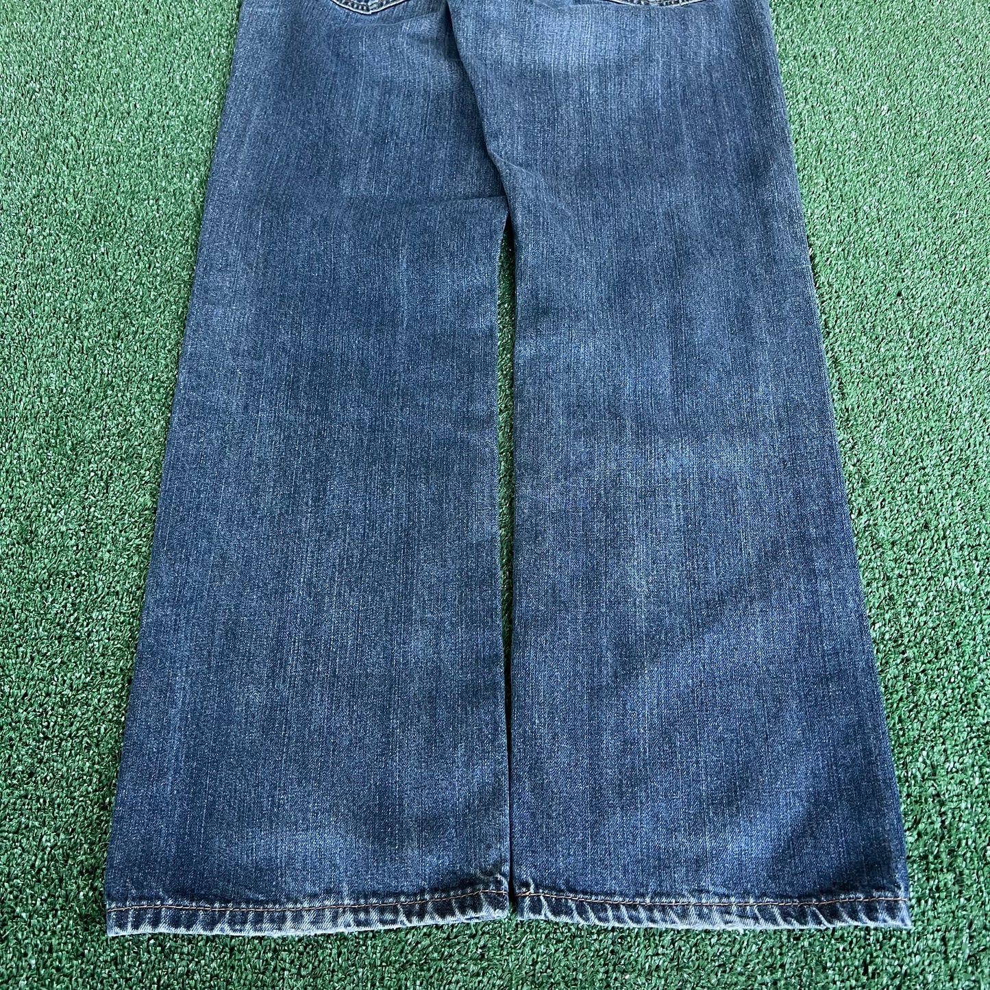 Y2K Levi's 559 Baggy Straight Medium Wash Blue Jeans - 36x32.5" 18" Openings