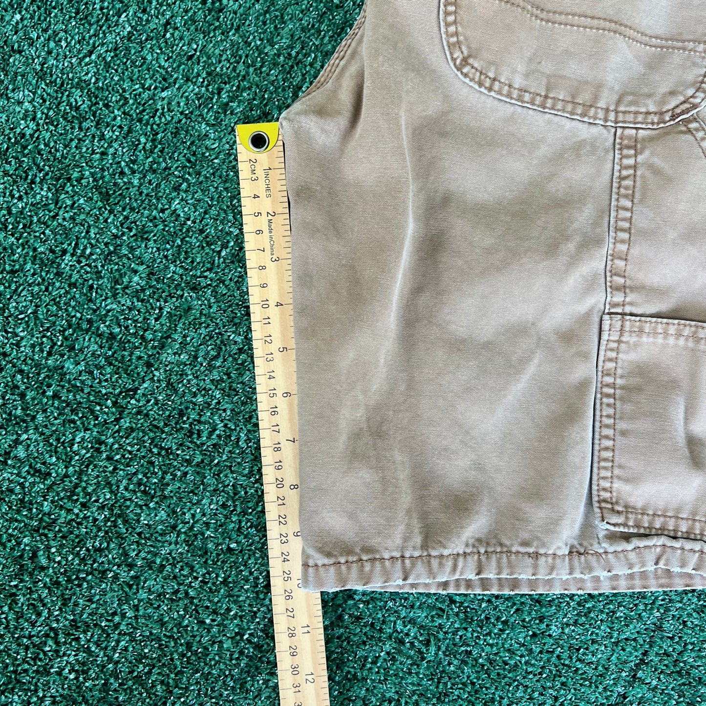 Dickies Distressed Light Brown Carpenter Shorts - 32x10"