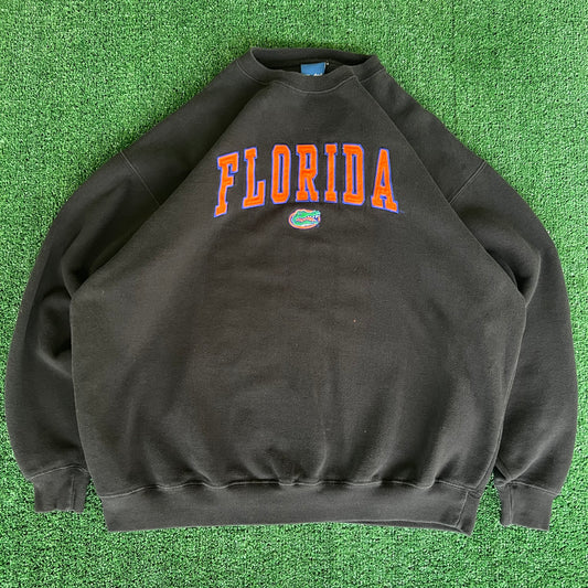 Y2K OVB Florida Gators UF Black Crewneck Sweatshirt - XL