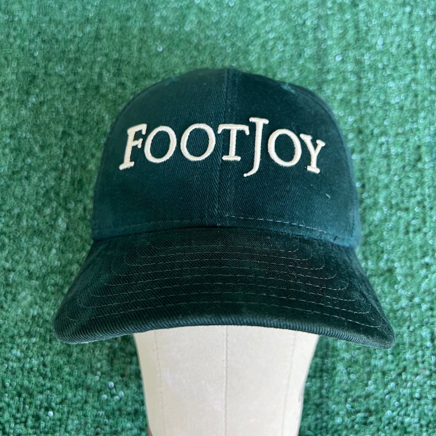 90s New Era FootJoy Golfing Dark Green Strapback Hat