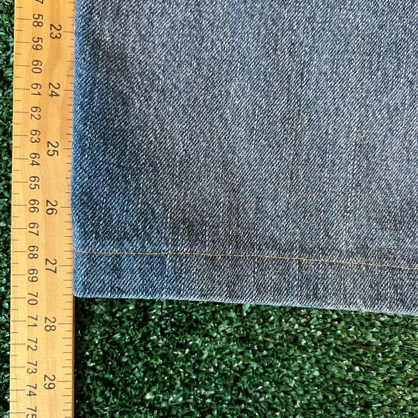 90s Levi's SilverTab Baggy Dark Wash Blue Jeans - 39x27.5" 20" Openings