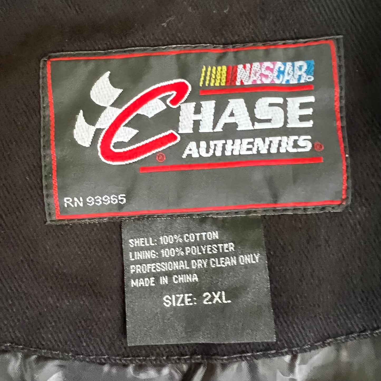 2009 NOS Nascar Clint Bowyer #33 General Mills Monsters Cereal Black Jacket - 2XL