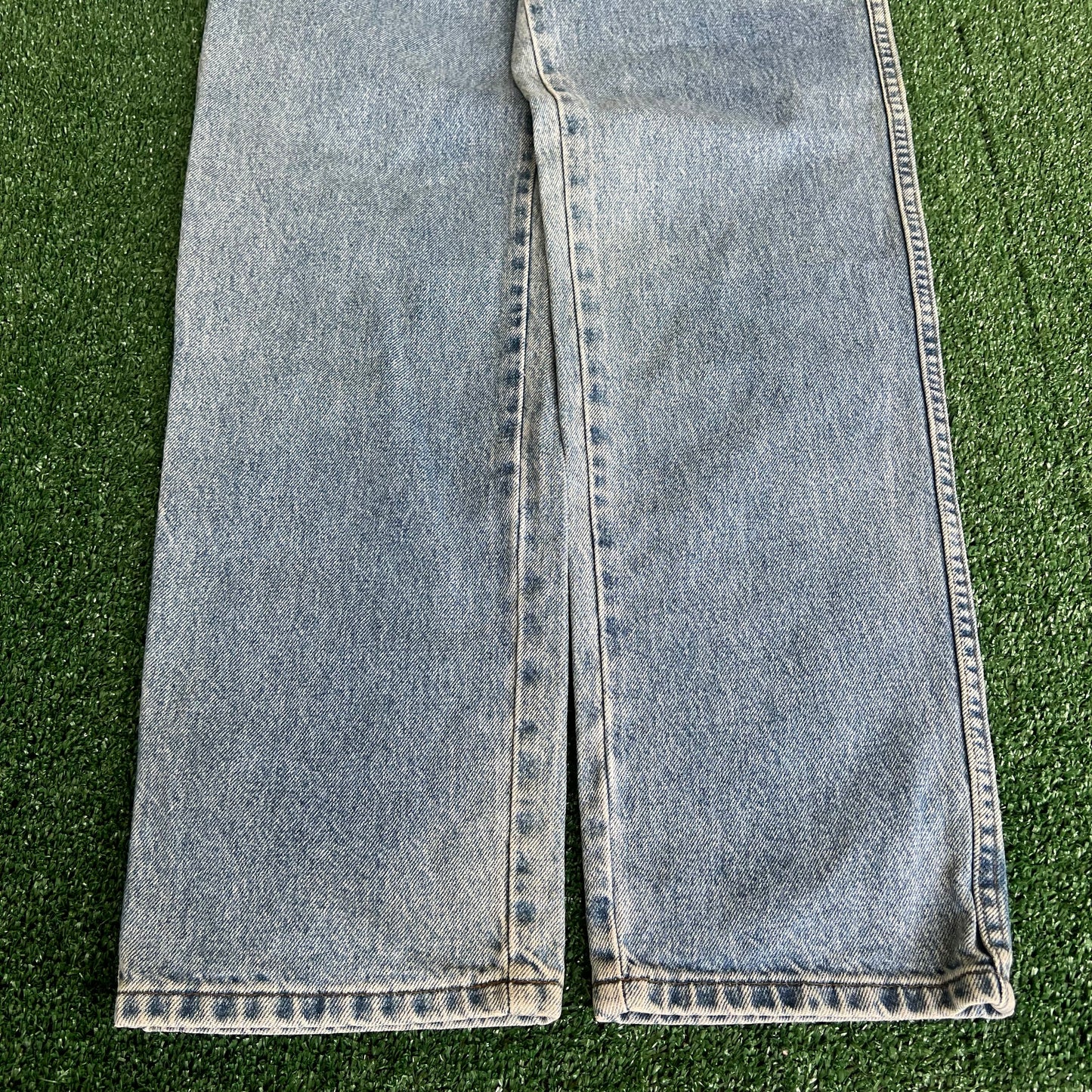 NWT Y2K Harley-Davidson Straight Leg Light Wash Blue Jeans - 30x32"